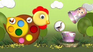 Крошка-Матрешка/Домашние птички для малышей/Развивающий мультфильм для малышей