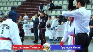 ПР по тхэквондо-2019. МУЖ/11-13 лет/40кг.  Воложанин С. - Груздев И.