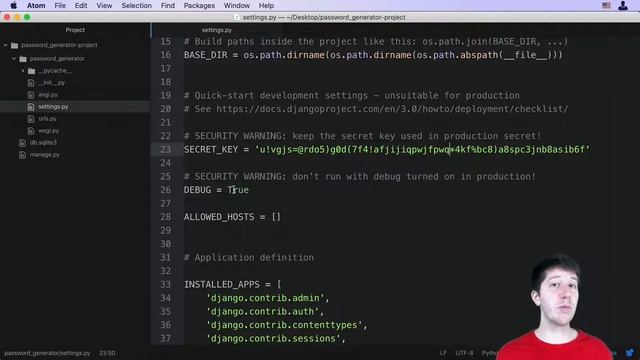 004  Project Structure | Full stack Development | Django | Python | Full Course |