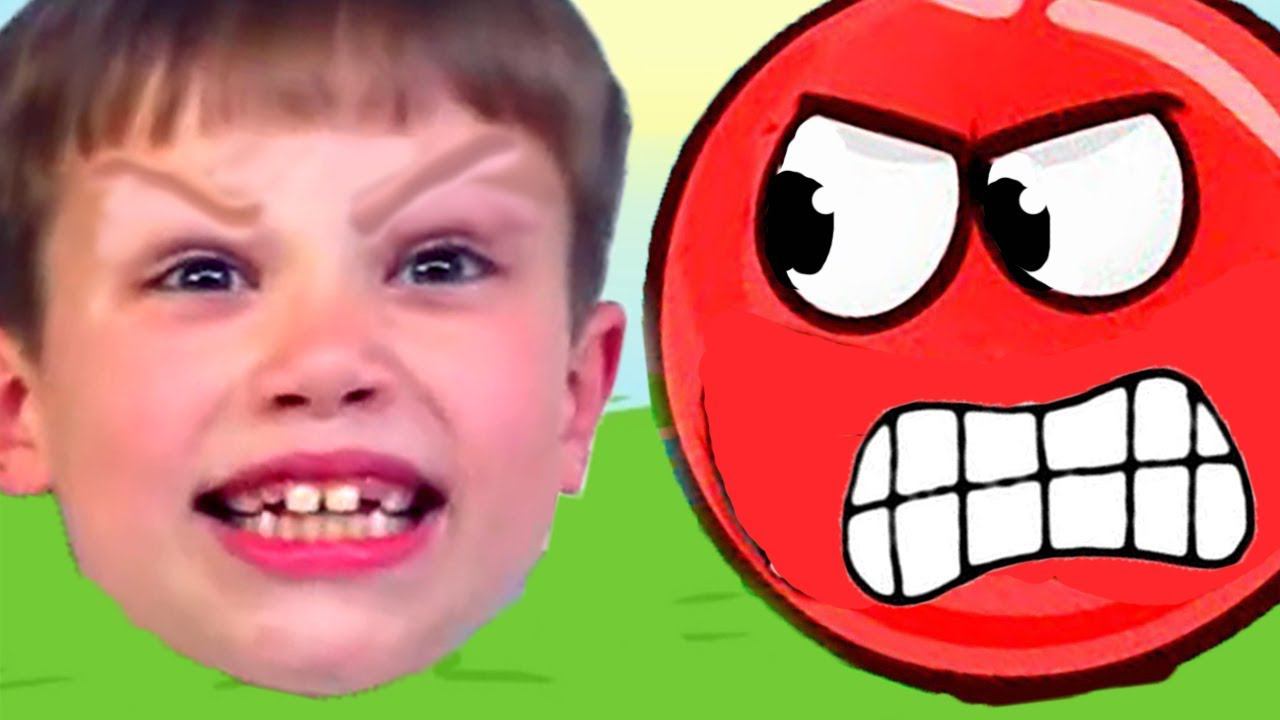 КРАСНЫЙ ШАР против МИСТЕР МАКСА - мультик игра, детский летсплей #8 смотреть онлайн