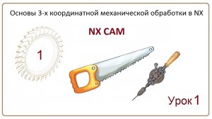 NX CAM. Урок 1. (Базовые понятия)