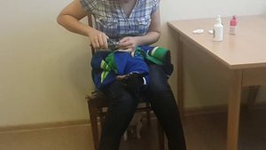 Инструкция. Фиксация собаки,стрижка когтей