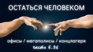 5.36. Выжить: принципы, благочестие. Промысл. Покой. Подняться над обстановкой. Всё возвращается