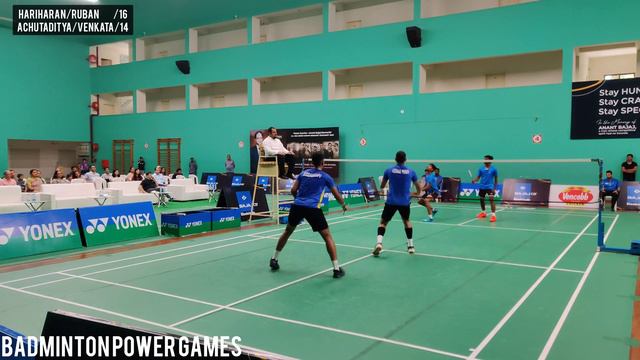 YONEX-SUNRISE ANANT BAJAJ MEMORIAL ALL INDIA SENIOR RANKIN HARIHARAN/RUBAN V/S ACHUTADITYA/VENKATA смотреть онлайн