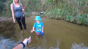 Ловля окуня на джиг-риг и отводной поводок близ балтийского залива.