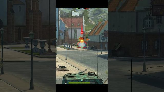 Один против всей команды противника. Режим столкновения #tanksblitz #wotblitz #shorts