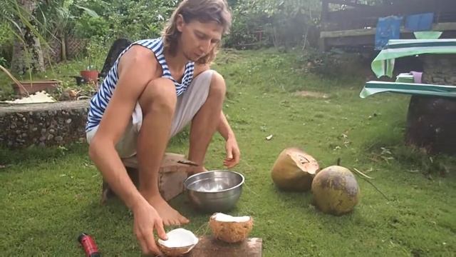 Как мы делаем кокосовую стружку смотреть онлайн