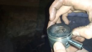 Замена колец на мопеде альфа, дельта.
