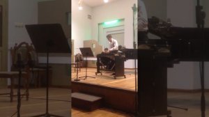 А.Гулай Концертная пьеса для ксилофона и фортепиано. Исполняют: Е.Шепелев -ксилофон, А.Брилева -ф-н