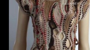 Урок 198. Ажурный фриформ. Вязание крючком.