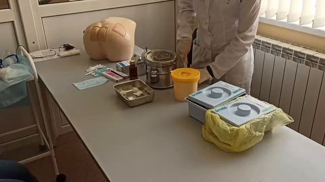 Техника выполнения внутримышечной инъекции (2 курс педиатрический факультету)