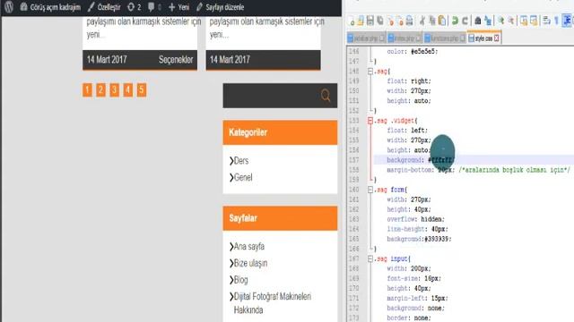 Wordpress Sidebar Yapımı смотреть онлайн
