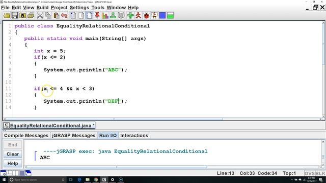 Boolean Expressions (Java Tutorial)