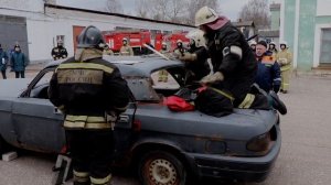 Ролик по проведению аварийно-спасательных работ при ликвидации последствий ДТП