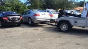 Как работает эвакуатор Ford F450 в Америке