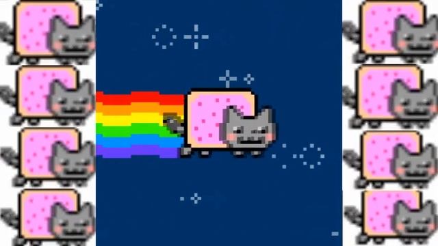 Nyan Cat, But More Cats!