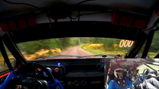 Ралли "Санкт-Петербург 2021" СУ-2 "Соколинское" Баландин/Квасников смотреть онлайн