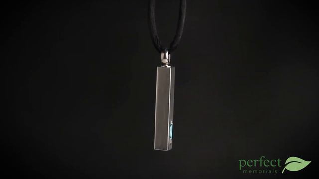 Leading Light Pillar Topaz Cremation Jewelry by Perfect Memorials