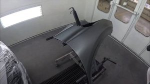 How I paint this Gray Nissan Rouge *DV1 Base and Sata 5500RP Clear*