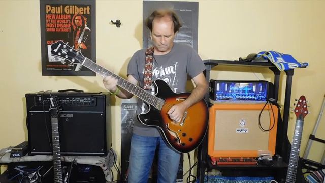 Bajo el paraguas / Ibanez AS73 смотреть онлайн