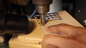 Making plugs for bridge plate repair on Gibson J-50