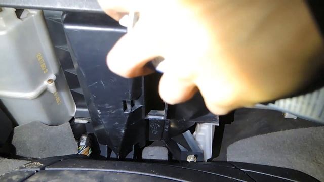 Cabin air filter replacement - Mazda 626 GF 97-99 1.8 FP engine EU version