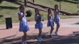 "Паровоз Букашка"- Выступление в парке Победителей(День города.Витебск)-1