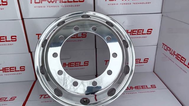 Кованый диск для грузовиков 22.5 9J 10x335 Topwheels смотреть онлайн