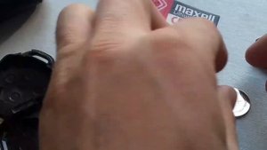 Замена батарейки в ключе