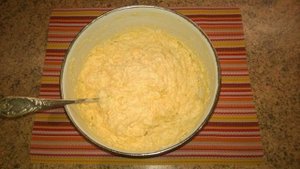 Оладьи с тыквой и творогом