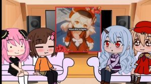 реакция аниме детей друг на друга|2/4|кли °