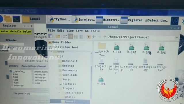 Fingerprint authentication using Raspberry Pi 4, Pythin-Tkinter & SQLite3 Database смотреть онлайн