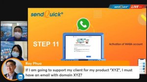 (LinkedIN Live) Step by Step Onboarding for WhatsApp Business WABA