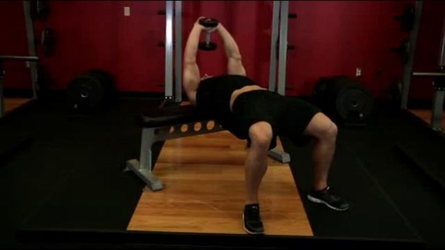 упражнение пуловер с гантелью смотреть онлайн