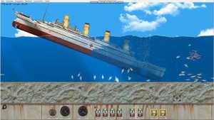 Floating sandbox Britanic