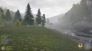 Russian Fishing 4-Active medium/light spinning spot on Lower Tunguska River