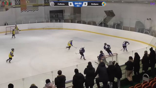 Соболь - Кобрин, ХК "Кобры" - Брест 2 (Правая половина). Хоккей в Пружанах. 29.01.2022. 1й день. смотреть онлайн
