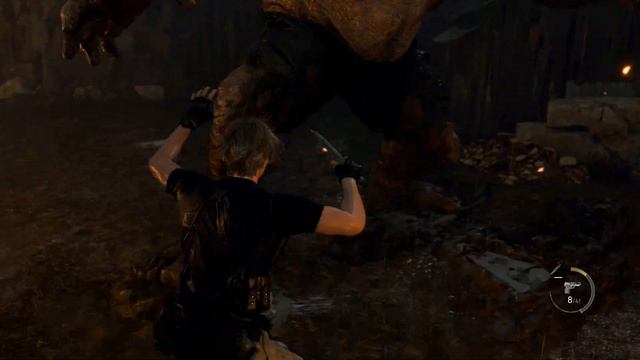 Resident Evil 4 Remake ► Метелим Эль Гиганте на хардкоре (перезалив)