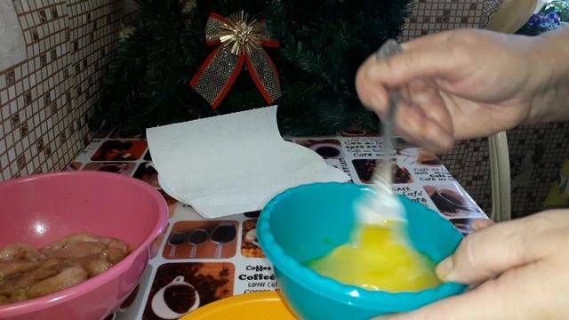 Куриное филе в кукурузных хлопьях.Костер на снегу.Блюдо на Новогодний стол. смотреть онлайн