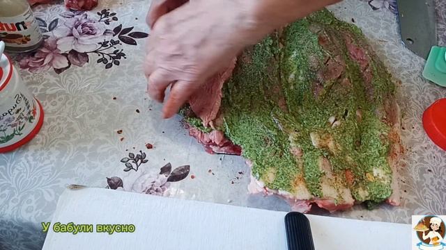 #Рулет из свинины,самый вкусный из вкусных.#У бабули вкусно.