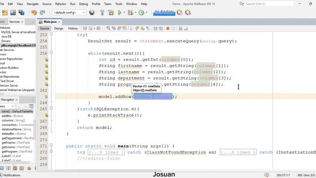 Simple Java MySQL Database: Display and Insert Operation (Coding No Talking) смотреть онлайн