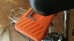 Самодельный электровелосипед из гироскутерного колеса.
