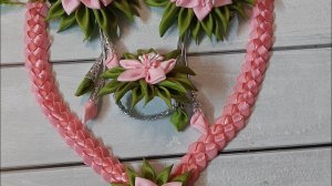 МК. Набор для малышки. Часть 2. Браслет из репсовой ленты шириной 4 см