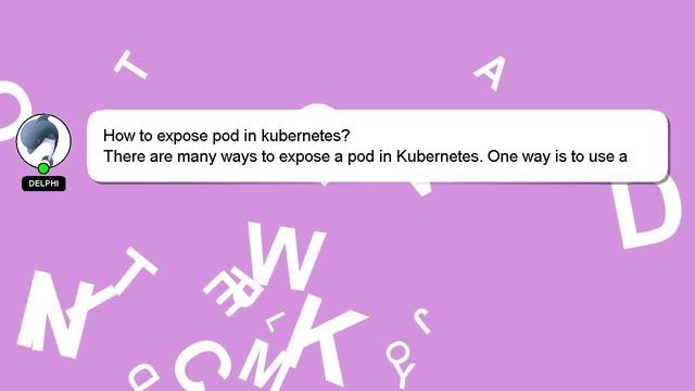 How to expose pod in kubernetes? смотреть онлайн