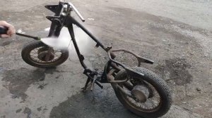 реставрация Мотоцикла Ява