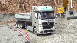 - SPECIAL RC TRUCK ACTION RC DIGGER VOLVO AND RC TRUCK TRACTOR -