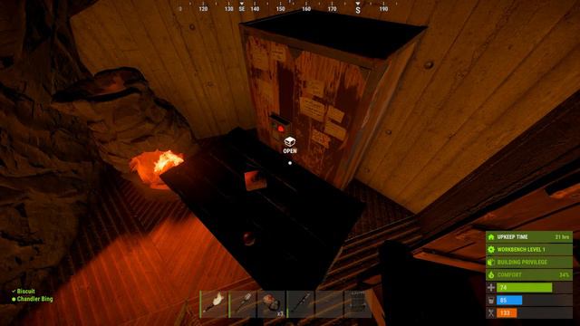 Two Solos Build a hidden underground bunker in Official Rust...