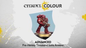 Warhammer 40000 How to Paint - Pre-Heresy Thousand Sons Armour