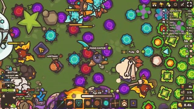 [TAMING.IO] THE BIGGEST BASE IN TAMING HISTORY! 80 MILLION SCORE!