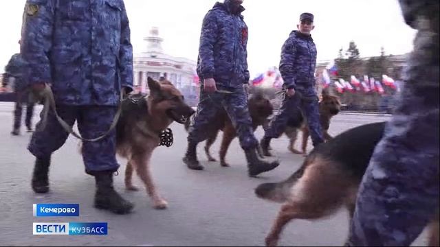 В Кемерове и Новокузнецке прошли репетиции парада Победы
